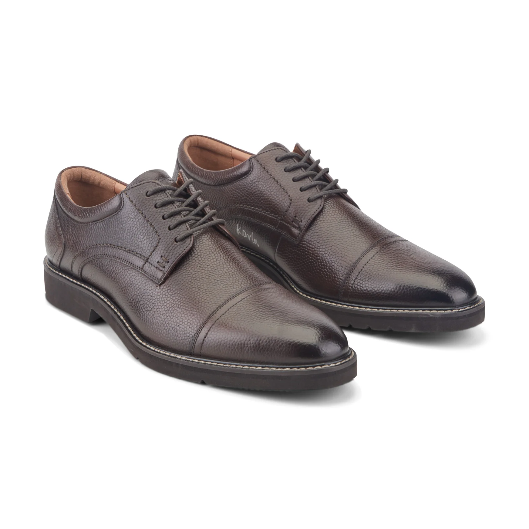 Men's Findlay Dress Lace-up Almond Toe Oxfords - Image 2