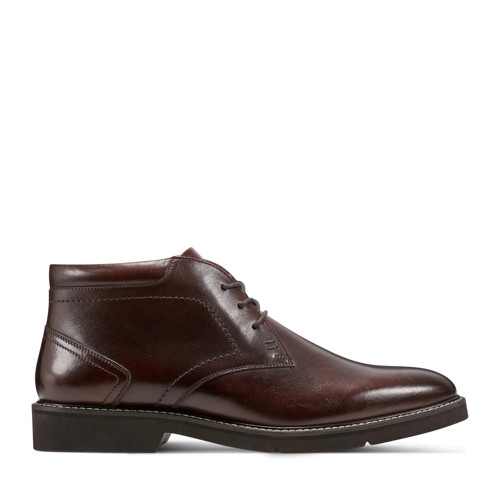 Men's Flynn Lace-up Almond Toe Casual Boots