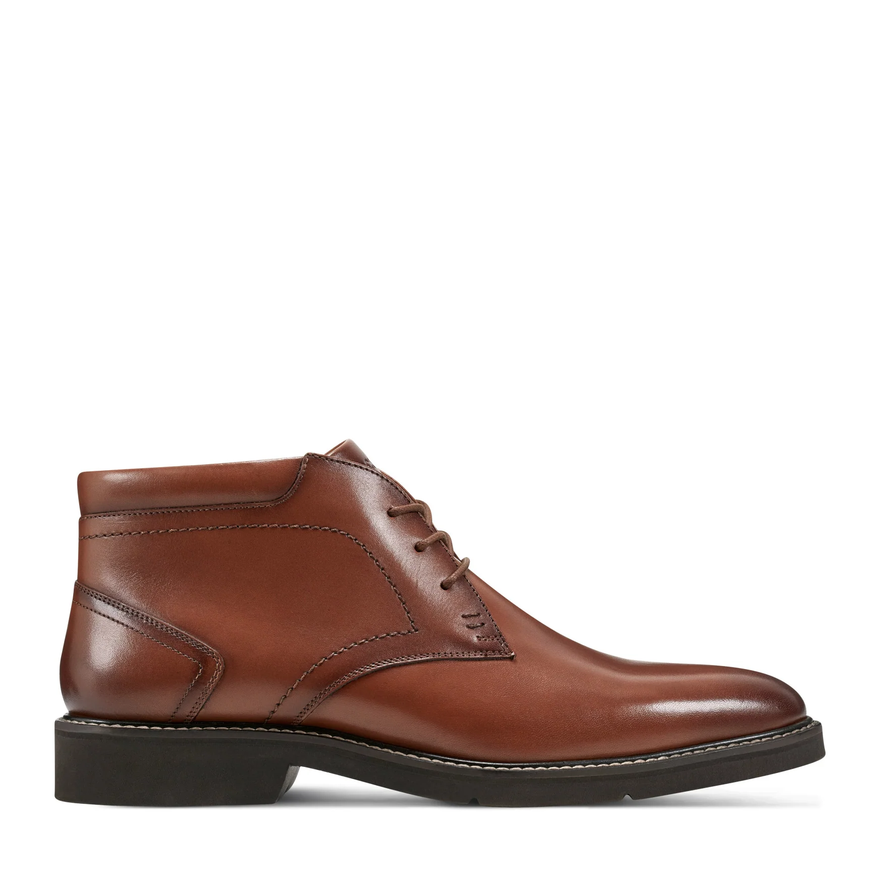 Men's Flynn Lace-up Almond Toe Casual Boots