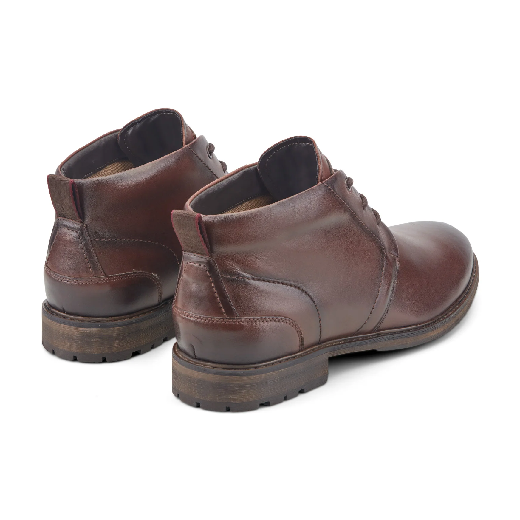 Men's Tolan Lace-Up Leather Chukka Boots - Image 3